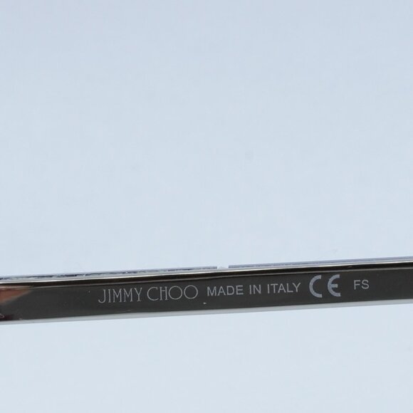 Jimmy Choo JC192 0003 00 Eyeglasses Matte Black/Silver 54mm Rectangle Frame - Picture 6 of 10